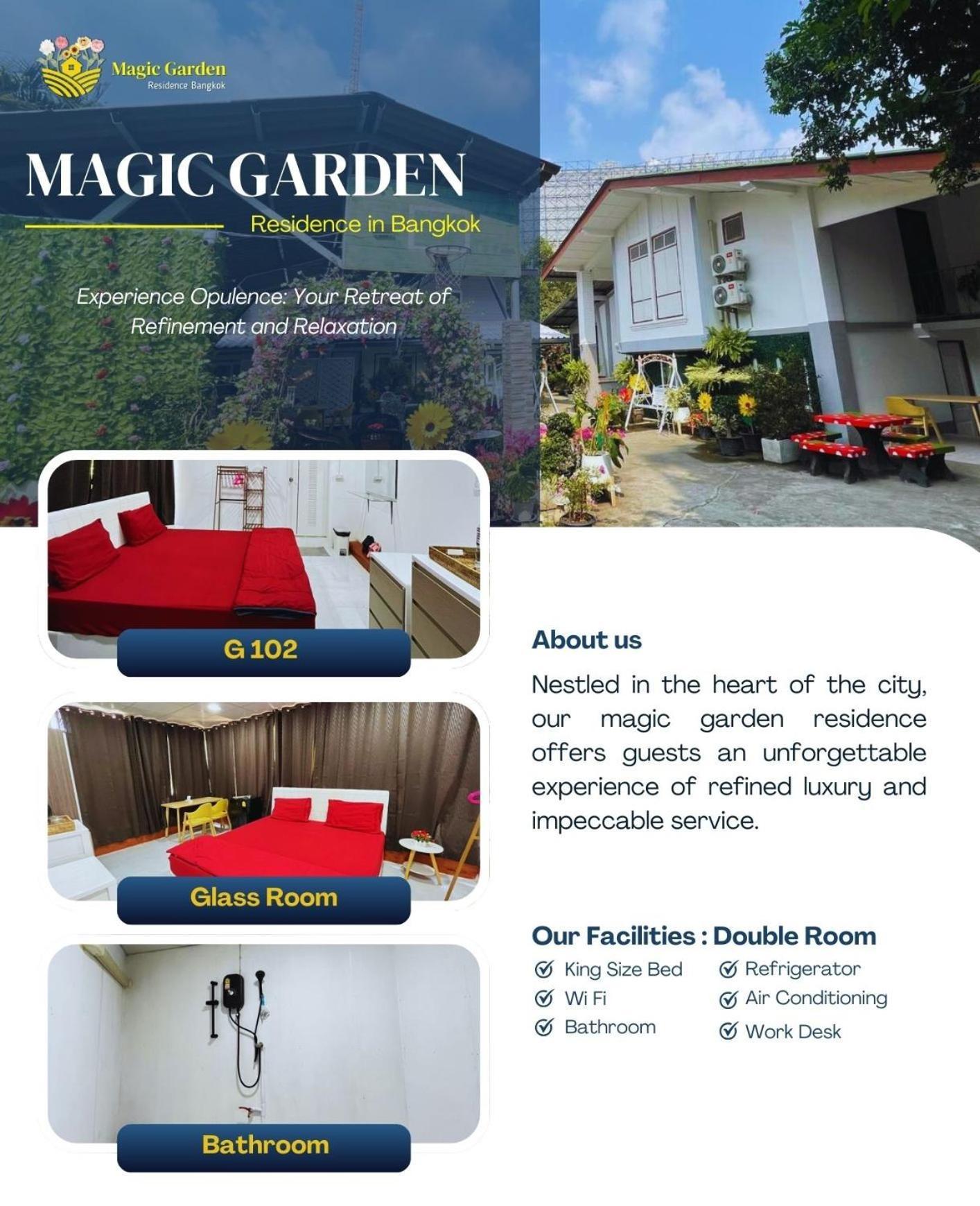 Magic Garden Residence Bangkok Banguecoque Exterior foto
